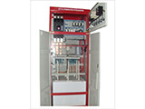 Liquid resistance soft start cabinet